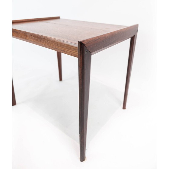 Image 1 of Dänischer Beistelltisch aus Palisanderholz, 1960er Jahre