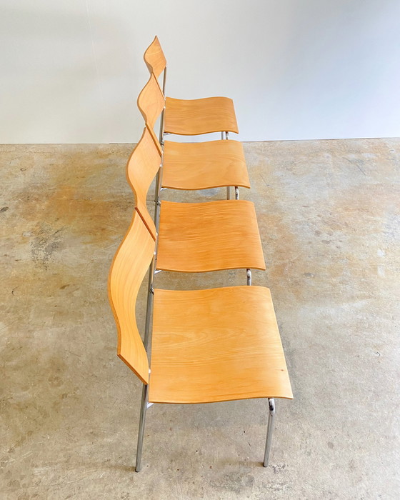 Image 1 of 4X Lammhults Campus Vintage Esszimmerstuhl