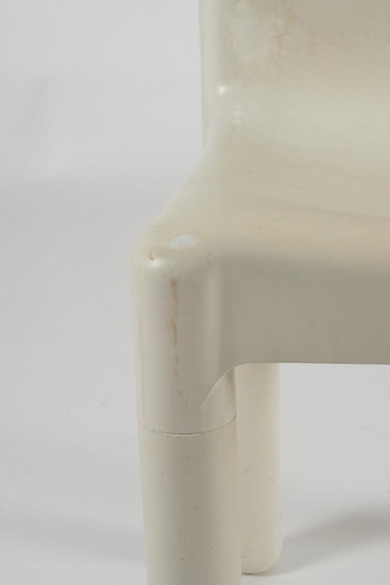 Image 1 of 4 X Kartell 4875 Carlo Bartoli Stühle Italienisch 1970S