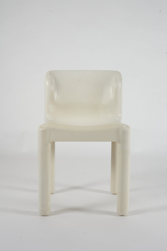 Image 1 of 4 X Kartell 4875 Carlo Bartoli Stühle Italienisch 1970S