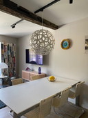 Hängeleuchte Modell Coral 60 weiß/weiß David Trubridge design