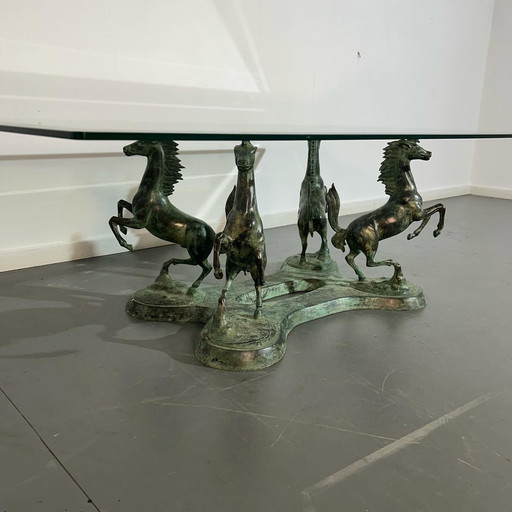 Bronze Couchtisch '1970'