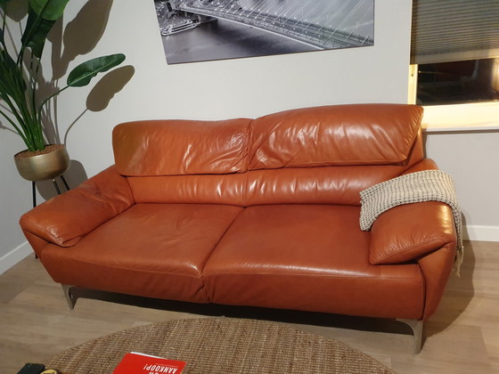 Image 1 of Italienisches Bacio-Sofa aus Leder