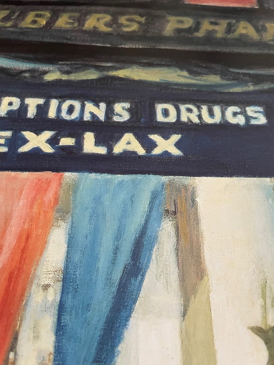 Image 1 of Edward Hopper (1882-1967), Drug Store, 1927, Copyright 2000 Museum of Fine Art Boston