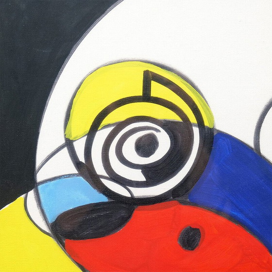 Image 1 of Acrylgemälde von Aldo Gentilini, 1970