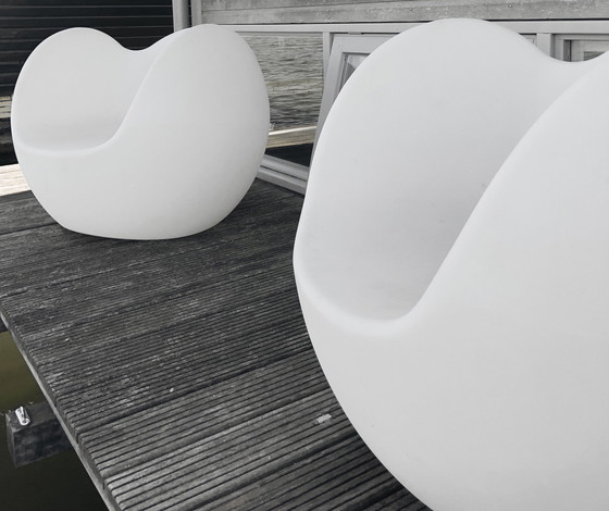 Image 1 of 2x Schiebestühle