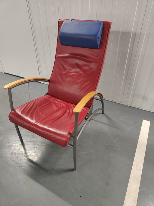 Ledersessel The Sit Chair von Kebe Danmark aus den 1980er Jahren.