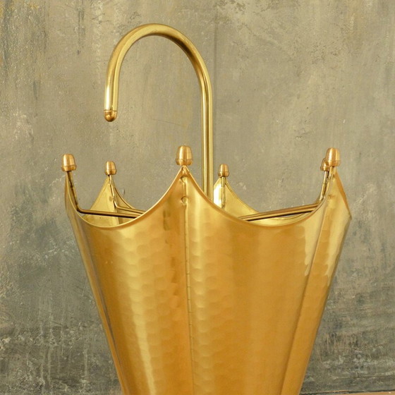 Image 1 of Vintage Messing Schirmständer 1950s