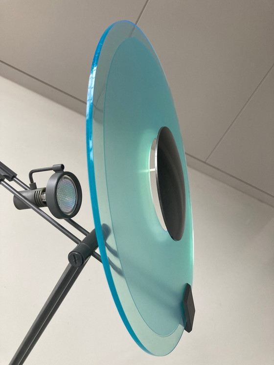 Image 1 of Philips Manhattan Qtg 200 Tischleuchte - Design 1980s - Niederländisches Design - Alfred Van Elk