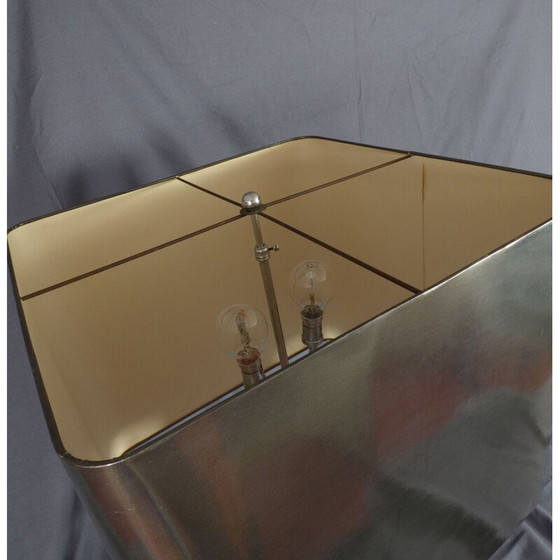 Image 1 of Vintage Tischlampe aus verchromtem Metall, 1970