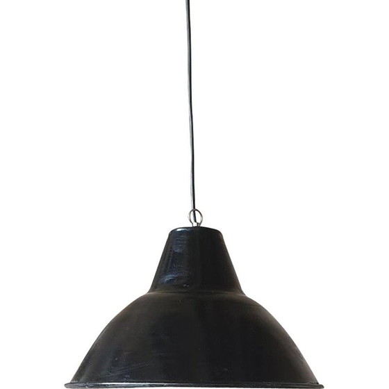 Image 1 of Space Age industrielle Vintage-Pendelleuchte, 1970er Jahre