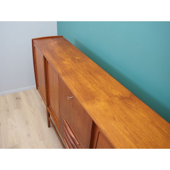 Image 1 of Vintage Teakholz Highboard, Dänemark 1960er Jahre
