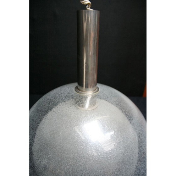 Image 1 of Vintage-Pendelleuchte aus Glas von Carlo Nason für Mazzega
