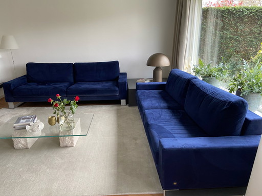 2x Rolf Benz 2-zits banken