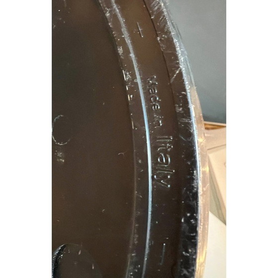 Image 1 of Vintage Megaron hallogen Stehleuchte aus schwarz lackiertem Metall von Gianfranco Frattini