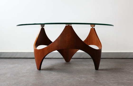 Image 1 of Modernistischer Couchtisch Von H.P.Glass, USA, 1960.
