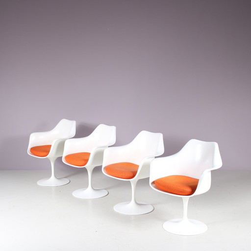 Satz Sessel von Eero Saarinen für Knoll International, USA 1970