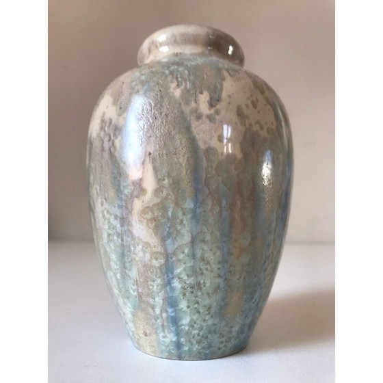 Image 1 of Keramikvase im Art-déco-Stil von den Gebrüdern Mougin, Nancy, 1930