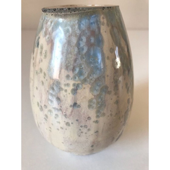 Image 1 of Keramikvase im Art-déco-Stil von den Gebrüdern Mougin, Nancy, 1930