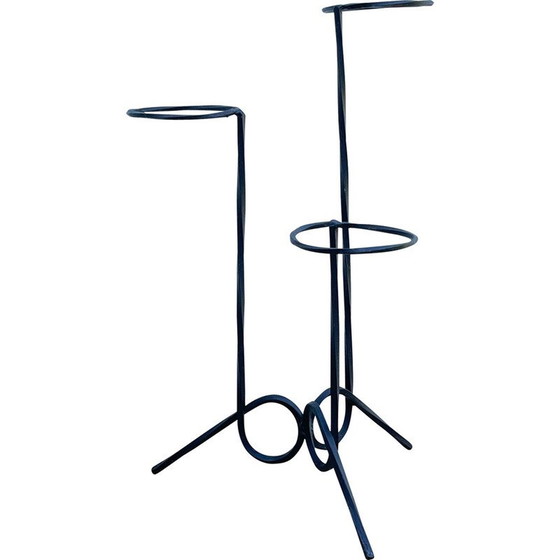 Image 1 of Vintage-Pflanzenhalter aus Stahl