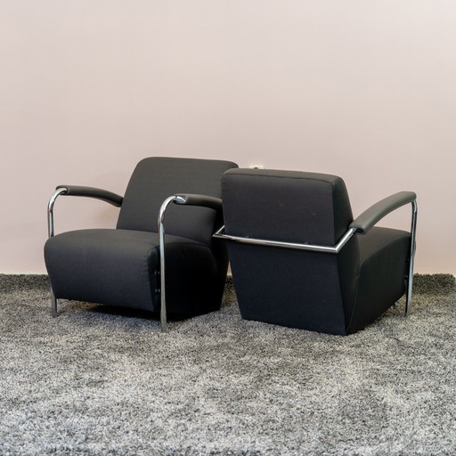 2x Leolux Scylla Sessel