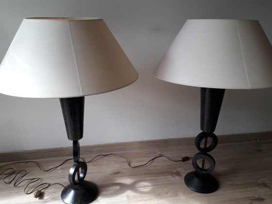 Image 1 of 1x Vintage Design Schemerlamp