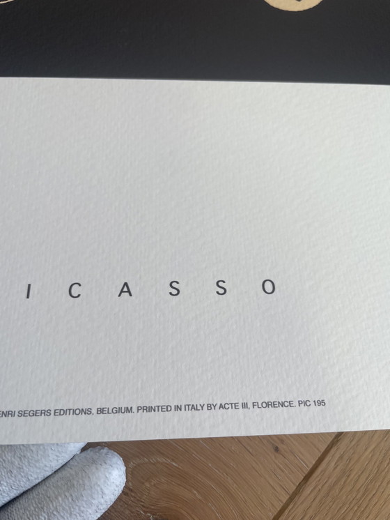 Image 1 of Pablo Picasso (1881-1973), Femme au Chapeau Orne, 1962, Copyright 1998 Succession Pablo Picasso SOFAM, Belgique, Printed in Ital