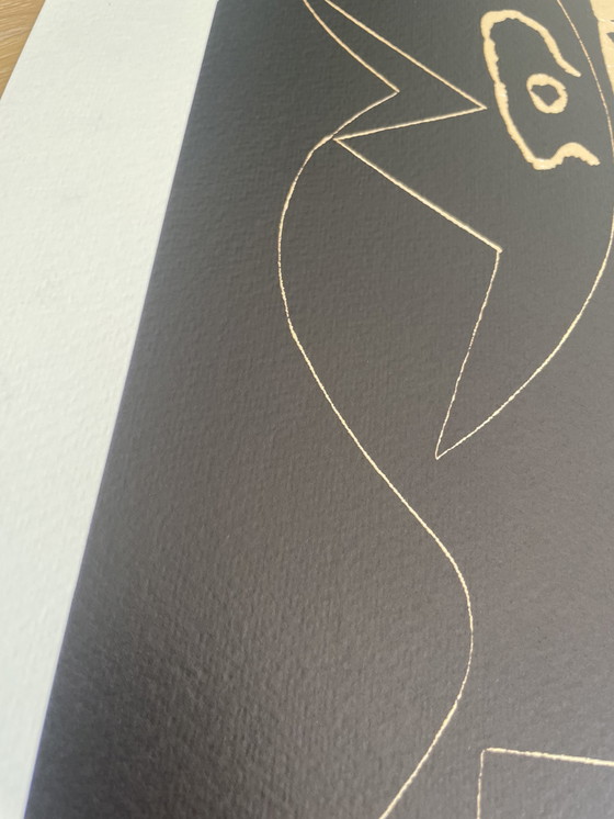 Image 1 of Pablo Picasso (1881-1973), Femme au Chapeau Orne, 1962, Copyright 1998 Succession Pablo Picasso SOFAM, Belgique, Printed in Ital