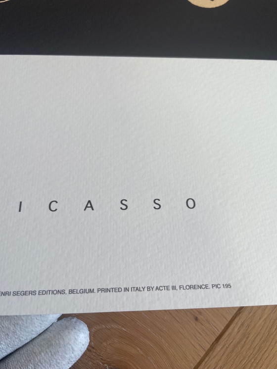 Image 1 of Pablo Picasso (1881-1973), Femme au Chapeau Orne, 1962, Copyright 1998 Succession Pablo Picasso SOFAM, Belgique, Printed in Ital