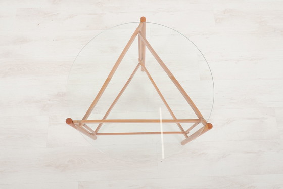 Image 1 of Vintage Couchtisch | Bio | Glas | Hans Johansson