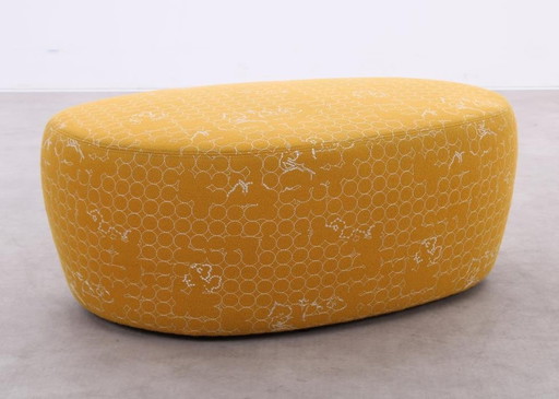 Moroso Saruyama Island Medio Fußhocker Gelb