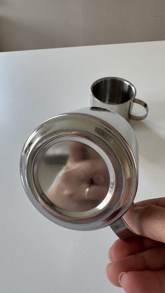 Image 1 of Vintage Kaffeetassen aus Edelstahl