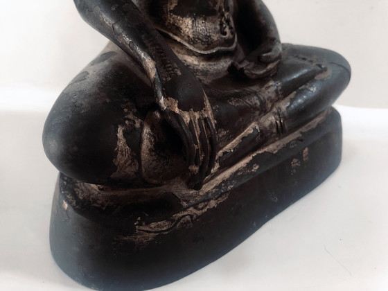 Image 1 of Buddha Shakyamuni, Ayutthaya - Vergoldete Bronze - Thailand - 17. Jahrhundert