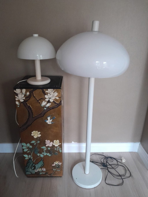 Vintage, Dijkstra Pilzlampen 1970er Jahre