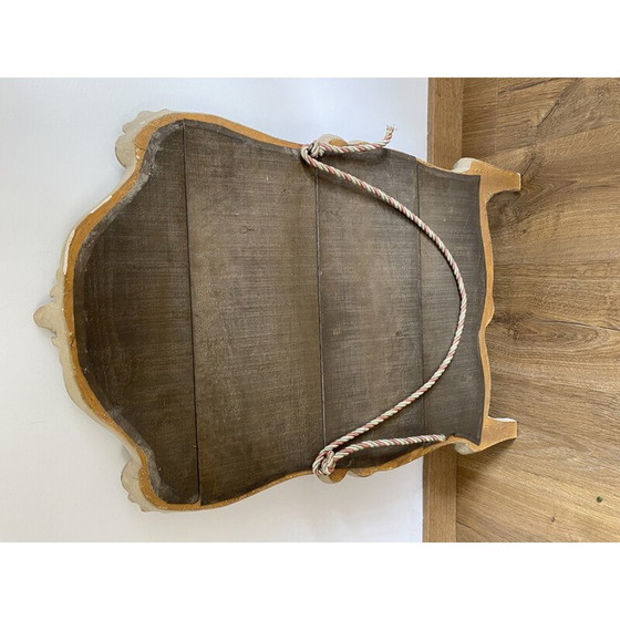 Image 1 of Vintage-Spiegel aus vergoldetem Holz