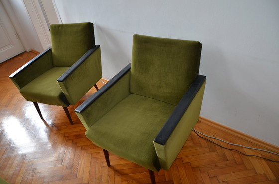 Image 1 of Mid-Century Sofa Mit 1 Sessel