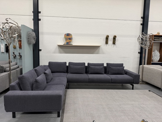 Image 1 of Gelderland 10070 Float Ecksofa Cifrado Kvadrat Stoff 282X355