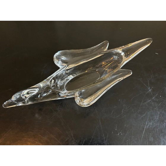 Image 1 of Vintage-Kristalltasche in Form eines Vogels