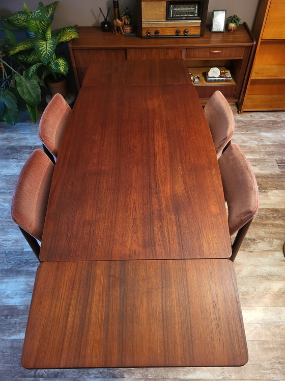 Image 1 of Ausziehbarer Esstisch im Vintage-Design Hulmefa Pekela