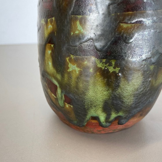 Image 1 of Vase aus Steingut von Gerhard Liebenthron, Deutschland 1960er Jahre