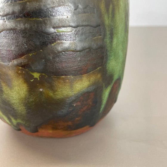 Image 1 of Vase aus Steingut von Gerhard Liebenthron, Deutschland 1960er Jahre