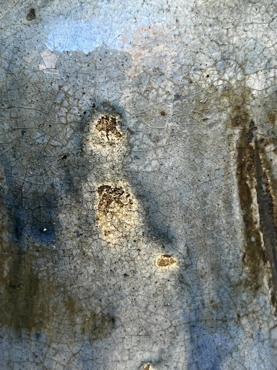 Image 1 of Unsterblich, Ming-Dynastie glasierte Keramik Würdenträger Fahua, signiert. 17. Jahrhundert, glasiert Ming-Dynastie,