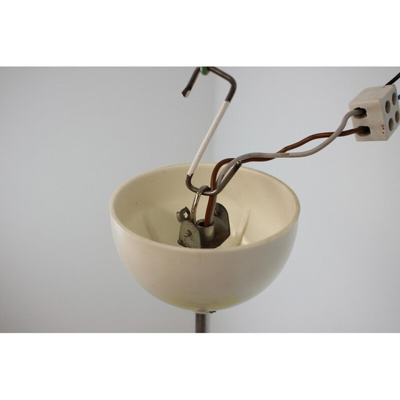 Image 1 of Mid Century Glas-Hängeleuchte von Napako, Tschechoslowakei 1960er Jahre