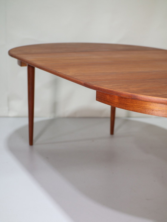Image 1 of Ausziehbarer Esstisch Skovmand & Andersen Dänisches Teakholz Vintage