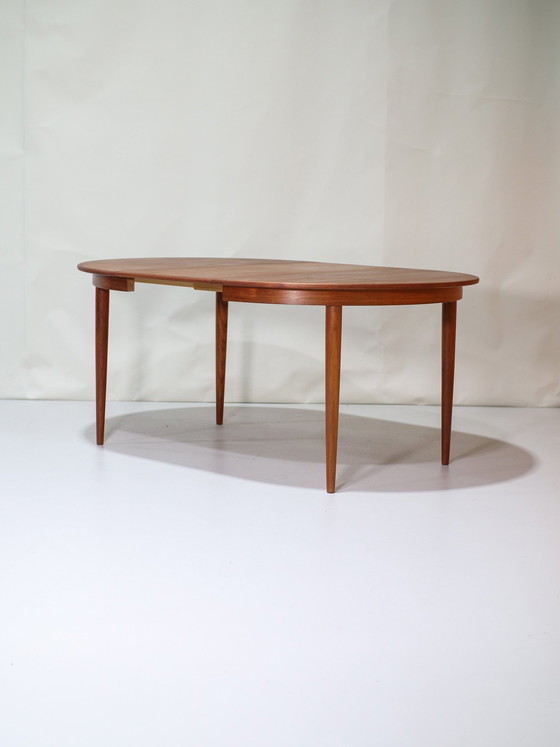 Image 1 of Ausziehbarer Esstisch Skovmand & Andersen Dänisches Teakholz Vintage