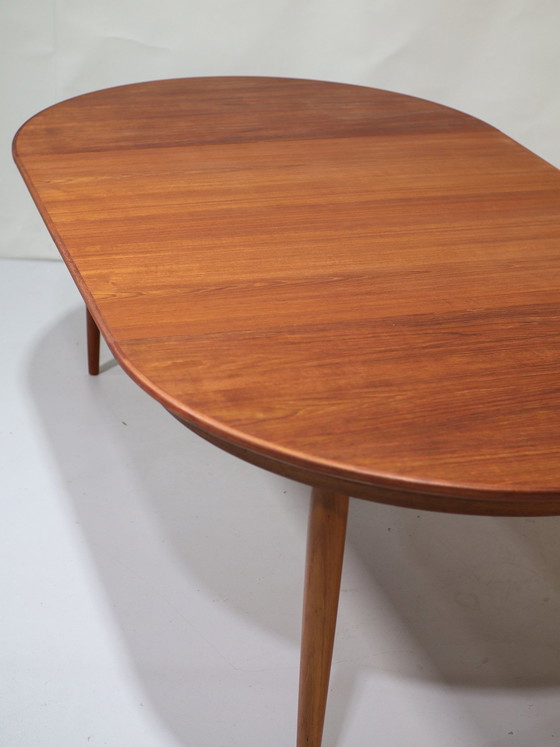 Image 1 of Ausziehbarer Esstisch Skovmand & Andersen Dänisches Teakholz Vintage