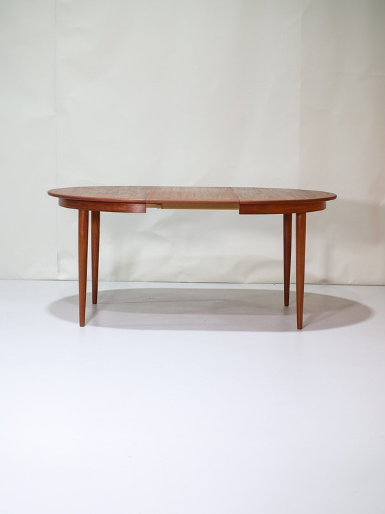 Image 1 of Ausziehbarer Esstisch Skovmand & Andersen Dänisches Teakholz Vintage