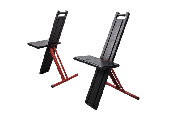 Image 1 of Heuschrecken-Klappstuhl von Torstein Nilsen für Møremøbler (1982)