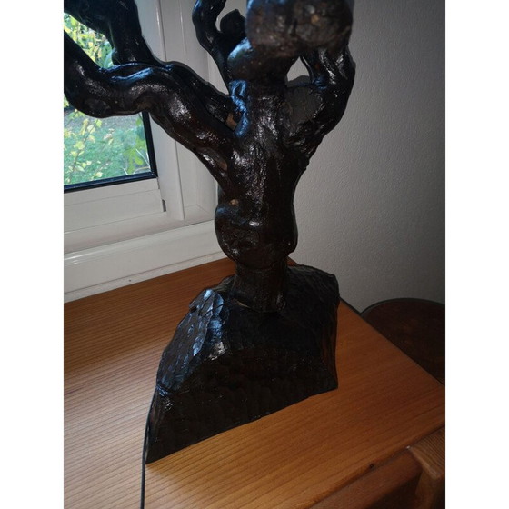 Image 1 of Vintage Tischlampe in Wein, 1970