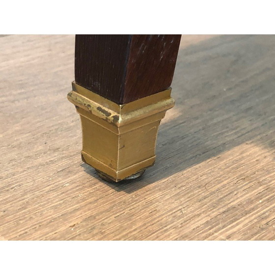 Image 1 of Vintage-Hocker aus Mahagoni, 1950